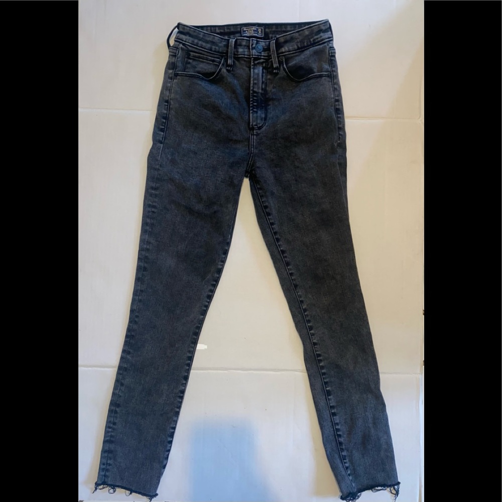 Abercrombie & Fitch Women's Black Skinny Jeans Size 25